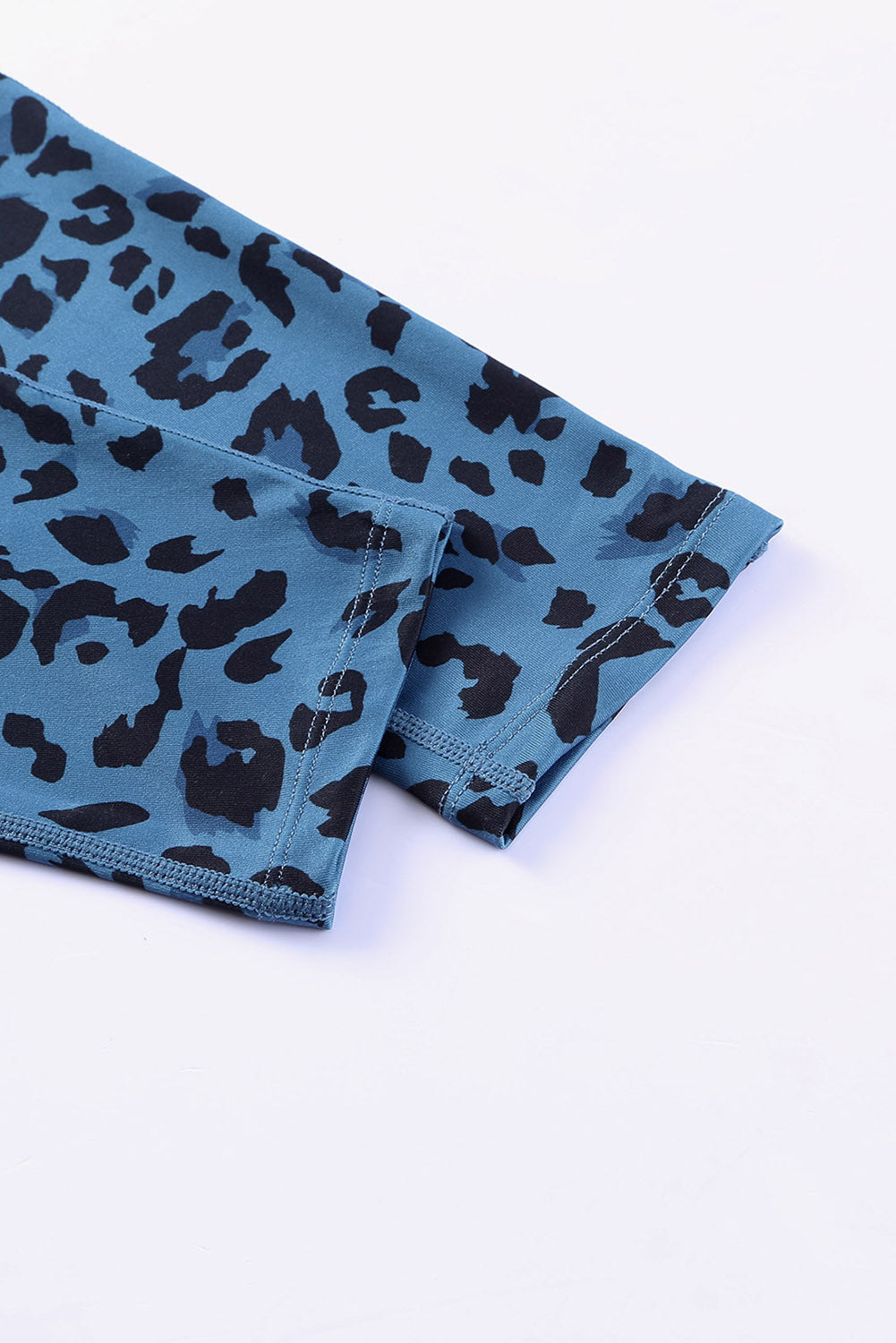 Green Classic Leopard Print Active Leggings